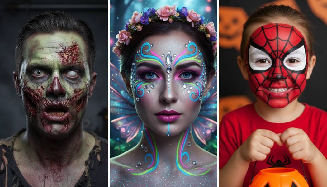 Dịch Vụ Vẽ Mặt Halloween Tại Bình Phước. Ảnh 2
